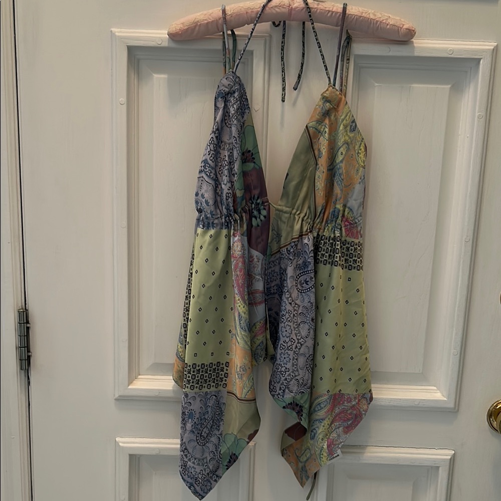 UO Bohemian Flyaway Halter